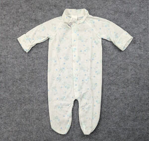 Vintage Curity One Piece Baby Small 11 Lbs Bunny Rabbit Retro Lightweight Boy